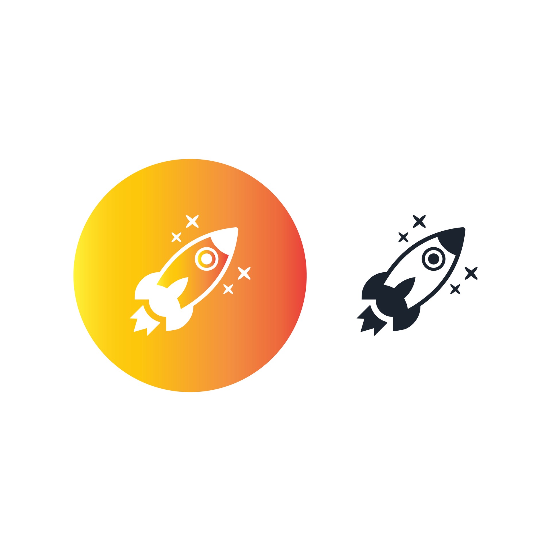 Startup Icon stock illustration